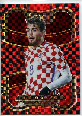 2017-18 Panini Select Terrace RED CHECKERBOARD #64 Mateo Kovacic - Croatia - Image 1 of 2