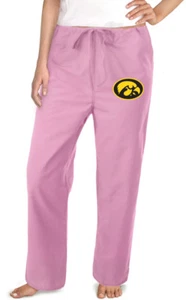Ladies University of Iowa Scrubs Iowa Hawkeyes PANTS - Bottoms for Women - Picture 1 of 1