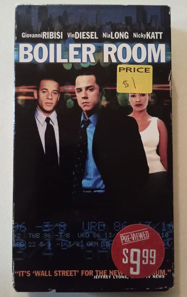 Boiler Room (VHS, 2000)Used Foto 1 de 2