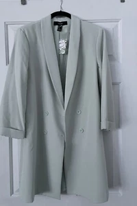 NWT Forever 21 Mint Green Career Jacket Size M - Picture 1 of 4