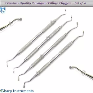 Restorative Filling Amalgam Condensers Dental Condenseur Double Ended Instrument - Picture 1 of 8
