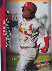 2023 Palm Beach Cardinals Darlin Moquete RC Rookie Cardinals Minor League DR - Picture 1 of 1