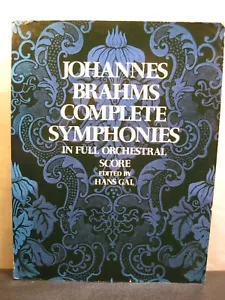 Brahms - Sinfonie complete partitura completa - Foto 1 di 11