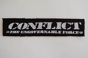 Conflict Cloth Patch Crust Punk Rock Aus Rotten Crass Icons Of Filth (CP 79) - Picture 1 of 1
