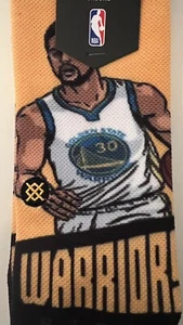Authentic Stance NBA Steph Curry “Graded” GS Warriors socks - Picture 1 of 2