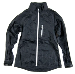 Dakine 100% Nylon Black Lightweight Packable Full Zip Windbreaker Jacket Woman M - Picture 1 of 7