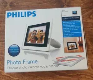 Cadre photo numérique Phillips 7FF1M4 7" pouces avec 4 cadres interchangeables - Photo 1/6