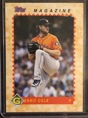 2019 Topps Throwback Thursday TBT #222 Gerrit Cole Houston Astros - Image 1 of 2