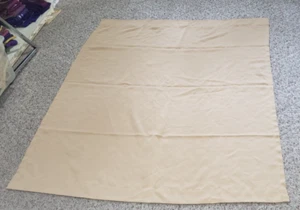 1 PAIR CURTAINS 2 PANELS FROM CHURCH STORAGE CUSTOM MADE CAMEL TAN 63" X 52" 2 - Picture 1 of 5