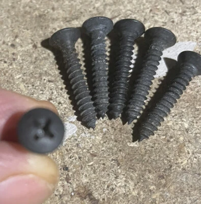 1983-2004 Ford Ranger Explorer Sun Visor Screws Set Lot (6) - Image 1 of 3