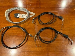 1999 suzuki dr650se Throttle Cable Pair And Clutch Cable Pair - Picture 1 of 1