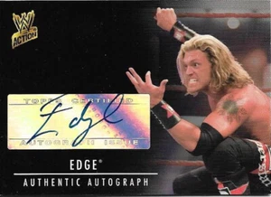 2007 TOPPS WWE ACTION EDGE AUTHENTIC AUTOGRAPH CARD THE RATED R SUPERSTAR - Picture 1 of 2
