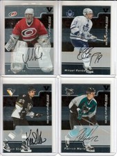  2001-02 BAP Signature Series Autographs #136 Mikael Renberg VAULT STAMP