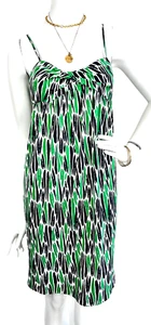 DVF Diane von Furstenberg Silk Jersey Dress Sleeveless Candy Blue Size 8 Medium - Picture 1 of 7