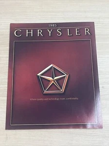 1985 Chrysler Original Sales Brochure Catalog - Bild 1 von 5
