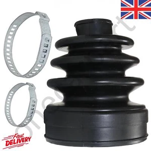 CV Joint Boot Kit Gaiter with 2 Clamps For Ssangyong Rexton Mk2 2.7 Xdi 2004 on - Picture 1 of 10