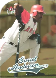 2004 Ultra Gold Medallion #59 Garret Anderson Anaheim Angels Baseballkarte - Bild 1 von 2