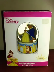 Disney princesa belleza y la bestia musical waterball la primera noel - Imagen 1 de 5