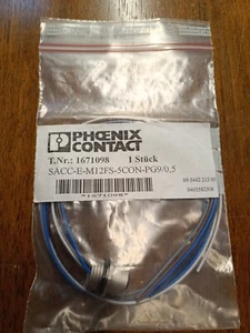Phoenix Contact 1671098 Sensor-/Aktor-Einbausteckverbinder M12 Buchse - Bild 1 von 4