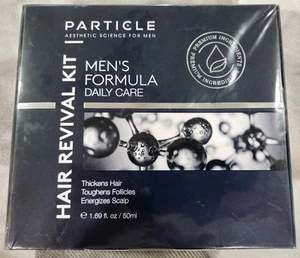 New - Particle Hair Revival Kit, Men's Daily Care, Scalp Cream & Massager. - Picture 1 of 5