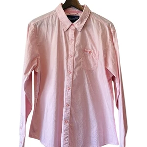 Wrangler Damen Hemd mit Knöpfen Gr. XL rosa Band Western Cowgirl Logo Baumwolle - Bild 1 von 7
