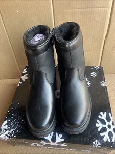 Muck Men's Arctic Excursion Waterproof Rubber Snow Ankle Boots [Black Size 8M - Picture 1 of 5