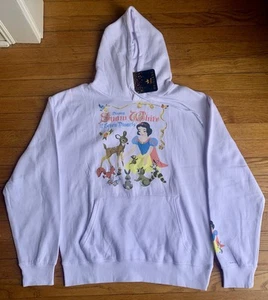 Disney Schneewittchen Damen Hoodie Sweatshirt Weiß Pullover Fleece Mischung Medium - Bild 1 von 7