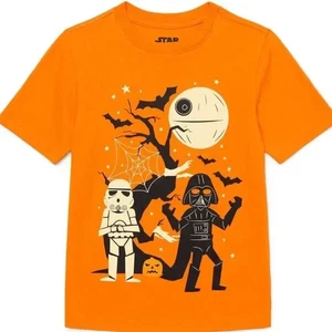 Camiseta Star Wars Lado Oscuro Halloween Temática NIÑOS TALLA 18 NUEVA - Imagen 1 de 1