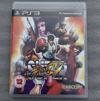 Super Street Fighter IV for Sony PlayStation 3 - Complete with Manual - Image 1 of 3