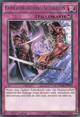 YuGiOh Konfrontations-Situation DUEA-DE077 Rare Excellent unl. - Bild 1 von 2