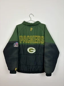1990s Vintage Pro Player Green Bay Packers Jacket / Size XL / Green - Picture 1 of 9