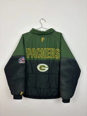 1990s Vintage Pro Player Green Bay Packers Jacket / Size XL / Green - Image 1 of 4
