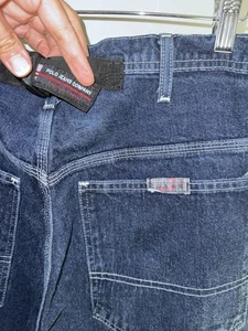 Pantaloni vintage anni 90 Polo Jeans Co Carpenter Denim larghi skater grunge uomo 32 30 - Foto 1 di 9