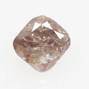 0.14 Ct Resplendent Cushion 100% Natural Fancy Purplish Pink Diamond From Argyle - Picture 1 of 7