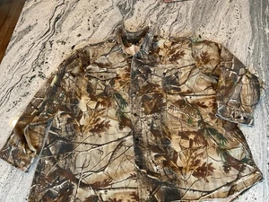 Camisa RedHead 5XLT Camuflaje Realtree Aire Libre Caza Abotonada Ropa de Trabajo - Imagen 1 de 8