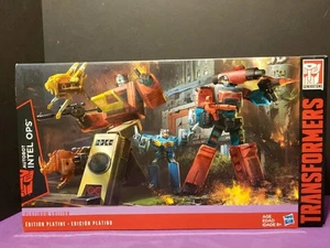 Transformers Edición Platino Autobot Intel Ops Set Blaster y Perceptor! Precintado - Imagen 1 de 24