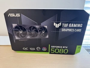 ASUS TUF Gaming GeForce RTX 5080 16GB GDDR7 OC Edition Gaming Graphics Card - Afbeelding 1 van 5