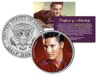 Elvis Presley "Red" JFK Kennedy Half Dollar US Coin *Officially Licensed*