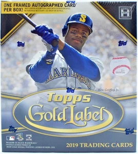 2019 Topps Gold Label Baseball Hobby Box - Picture 1 of 2
