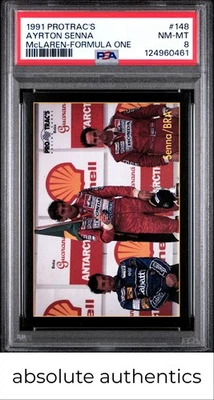 1991 Protrac's Formula One Ayrton Senna Mclaren-Formula One F1 PSA 8 - Image 1 of 2