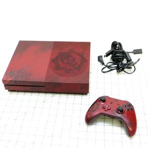 Microsoft Xbox One S Video Game Console Gears of War 4 Edition 2TB w/ Controller - Picture 1 of 13