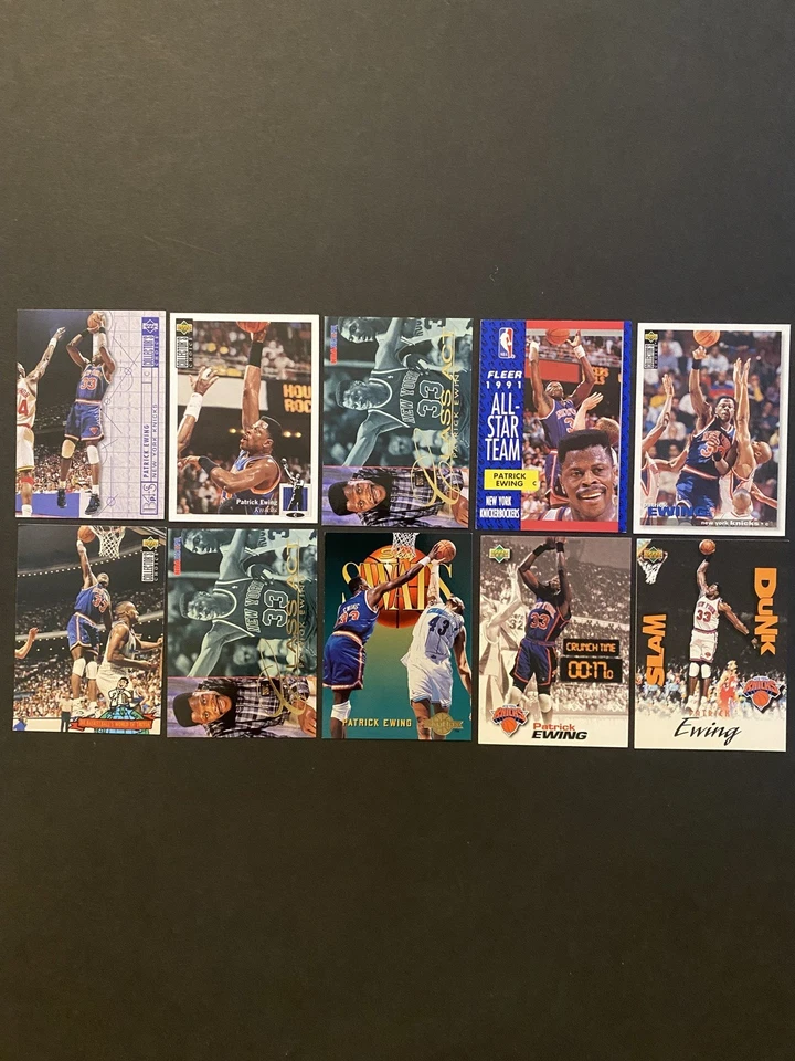 10 Patrick Ewing 1994-95 Upper Deck Mint NBA Hoops Fleer Collector’s Choice  - Image 1 of 1