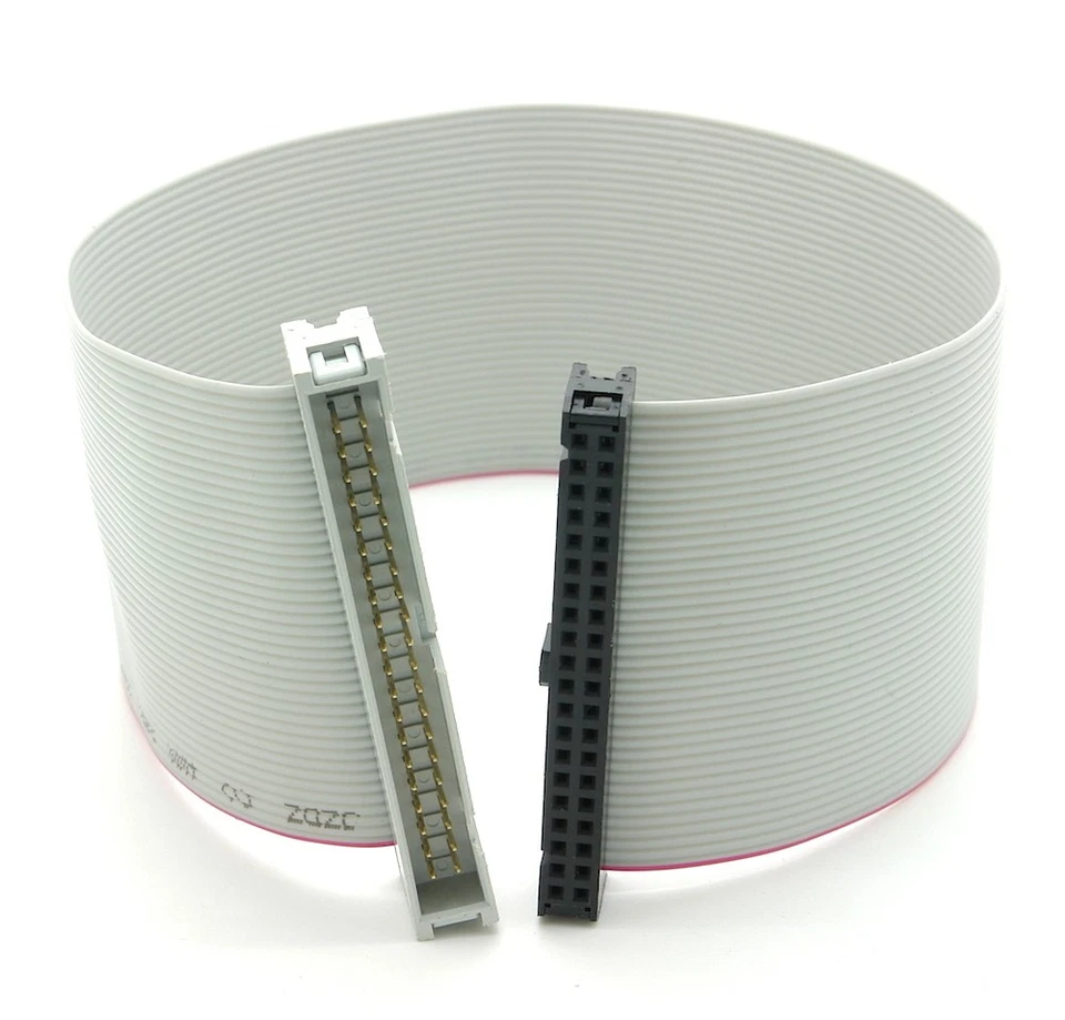 GPIO Extension Kabel 40pin grau 30cm für Raspberry Pi B+ - Länge: 0,30 m - Bild 1 von 1