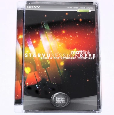 Sony Sound Series Matt Fink Rock Pop Keyboard Loops Sample Library/Sampling 2 CD - Image 1 of 4