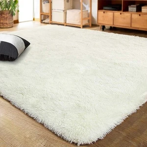 Ultra Soft Indoor Modern Area Rugs Fluffy Living Room Carpets for Children Be... - Picture 1 of 7