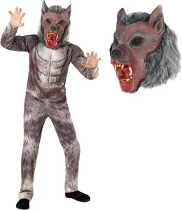 Morph Werewolf Costume Big Bad Wolf Costume For Boys (Large) - Bild 1 von 3