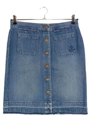 7 FOR ALL MANKIND Falda vaqueras Mujeres Falda Talla EU 38 azul look casual - Imagen 1 de 4