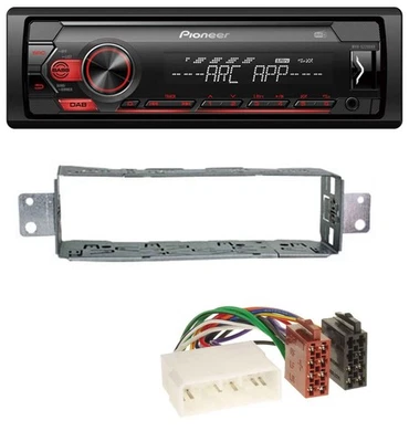 Pioneer DAB 1DIN MP3 AUX USB Autoradio für Daewoo Lanos Nubria Leganza Matiz - Bild 1 von 4