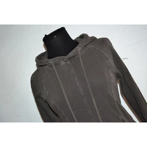 30546 Anthropologie Pilcro Sudadera con Capucha Pullover Gris Algodón Talla XS Mujer - Imagen 1 de 8