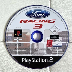 Ford Racing 3 PlayStation 2 PS2 2003 Disc Only PAL Region Blue Disc Working - Picture 1 of 6